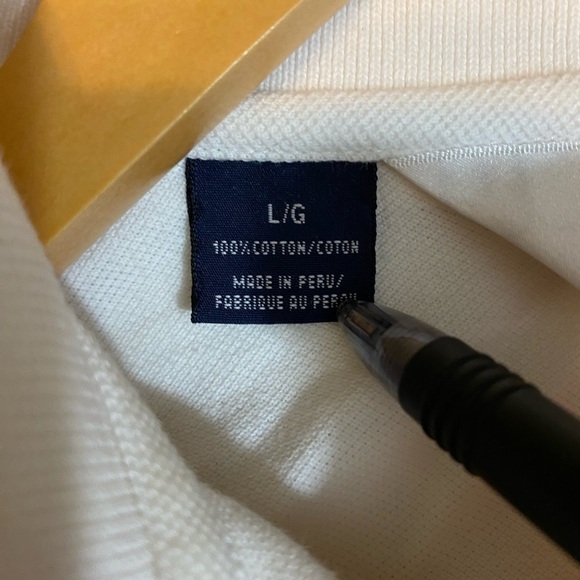 Cutter & Buck St.Johns University Embroidery Logo Ivory Polo Mens Size Large - Picture 3 of 6